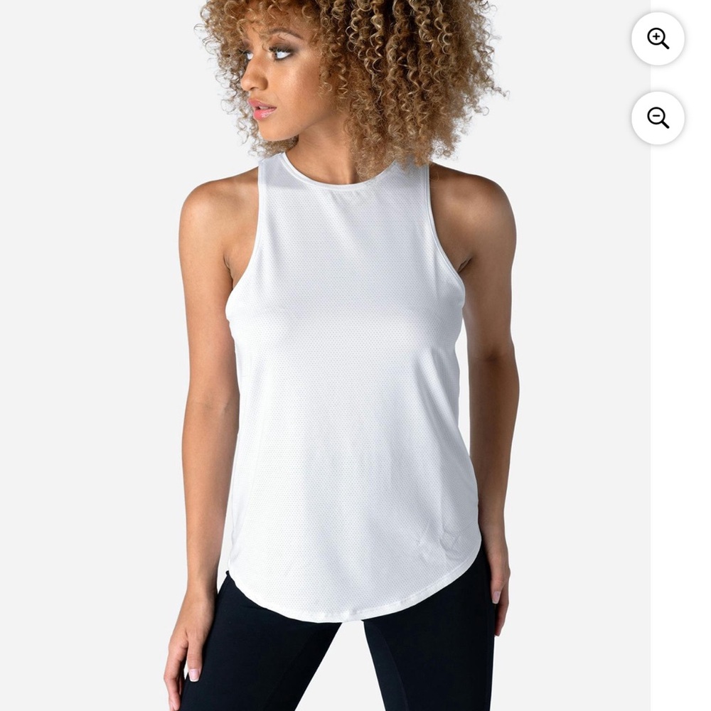 Ethika White Tank Top
